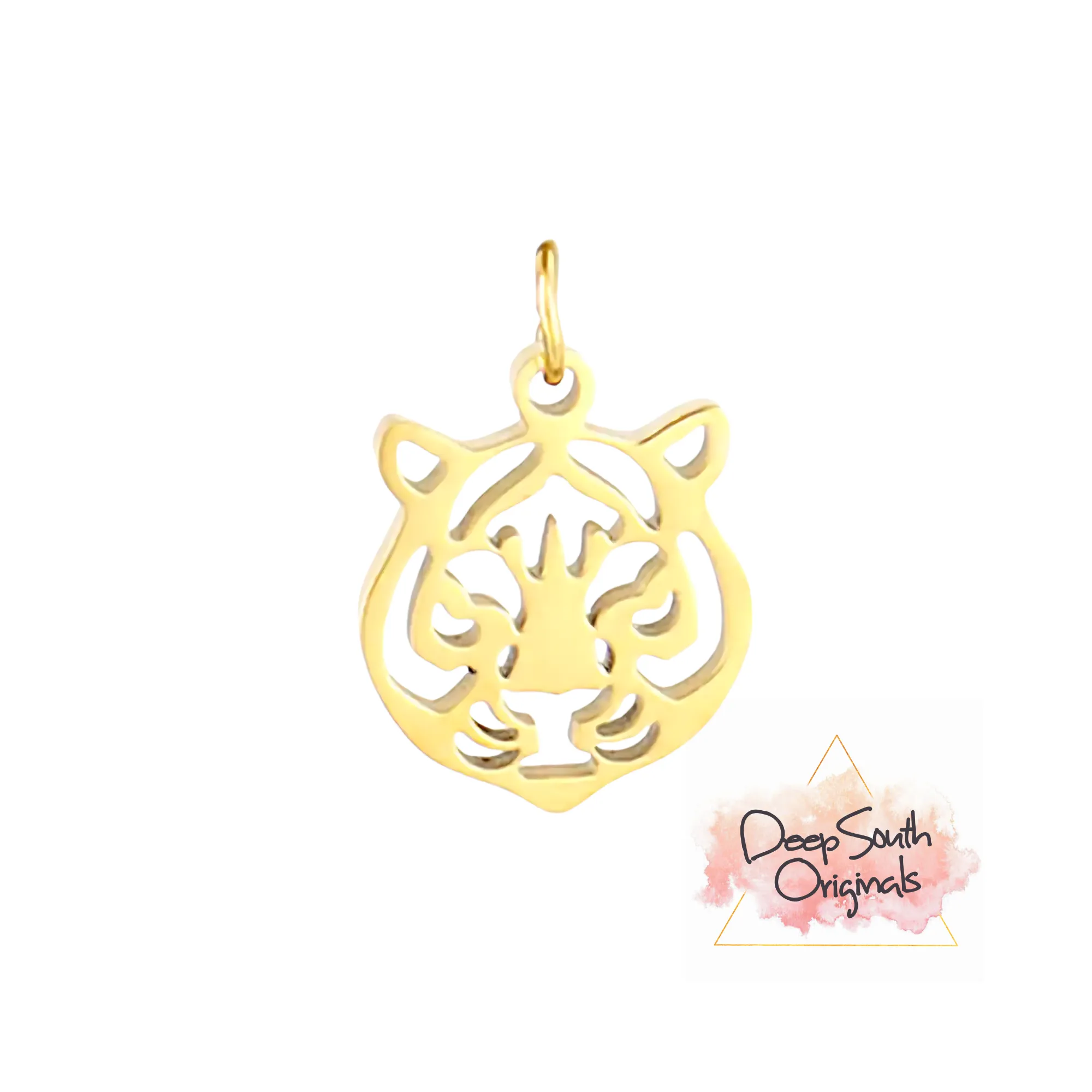 Tiger Charm-Gold
