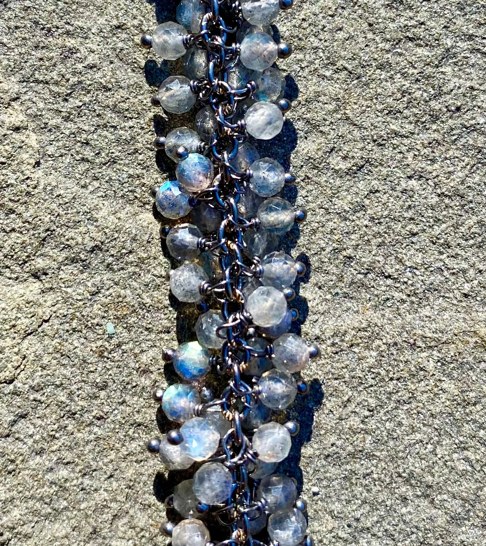 Tinsel Labradorite Choker