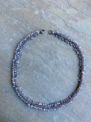 Tinsel Labradorite Choker