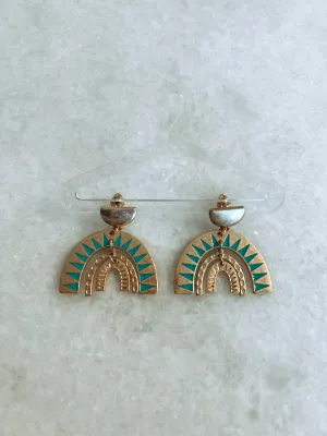 Tinsley Turquoise Earrings