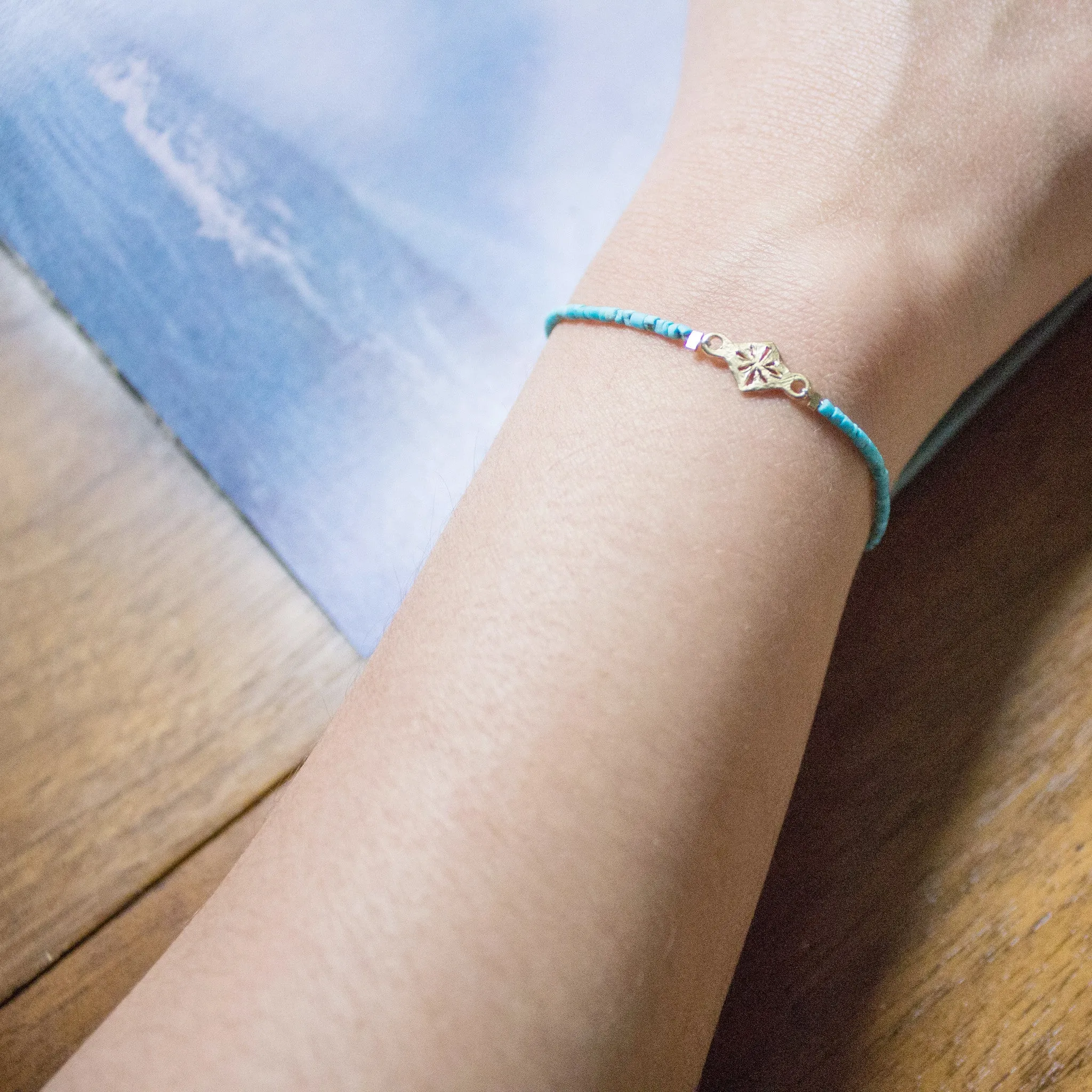 Toa Bracelet in Turquoise