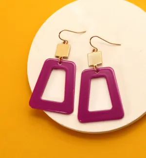 Trap Drop Earrings
