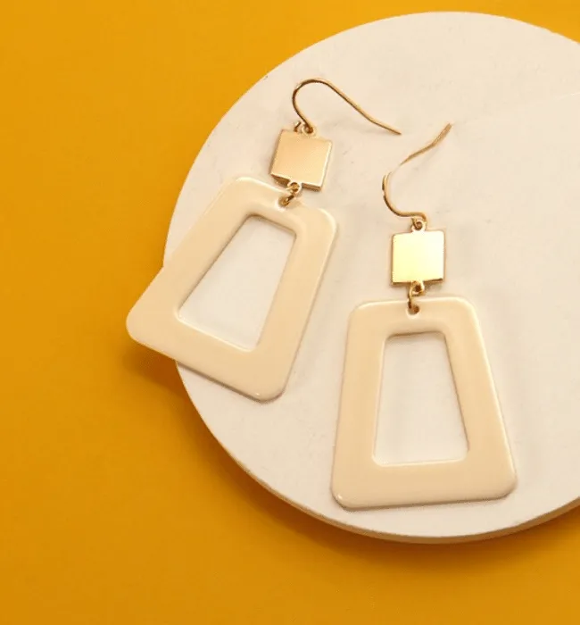 Trap Drop Earrings