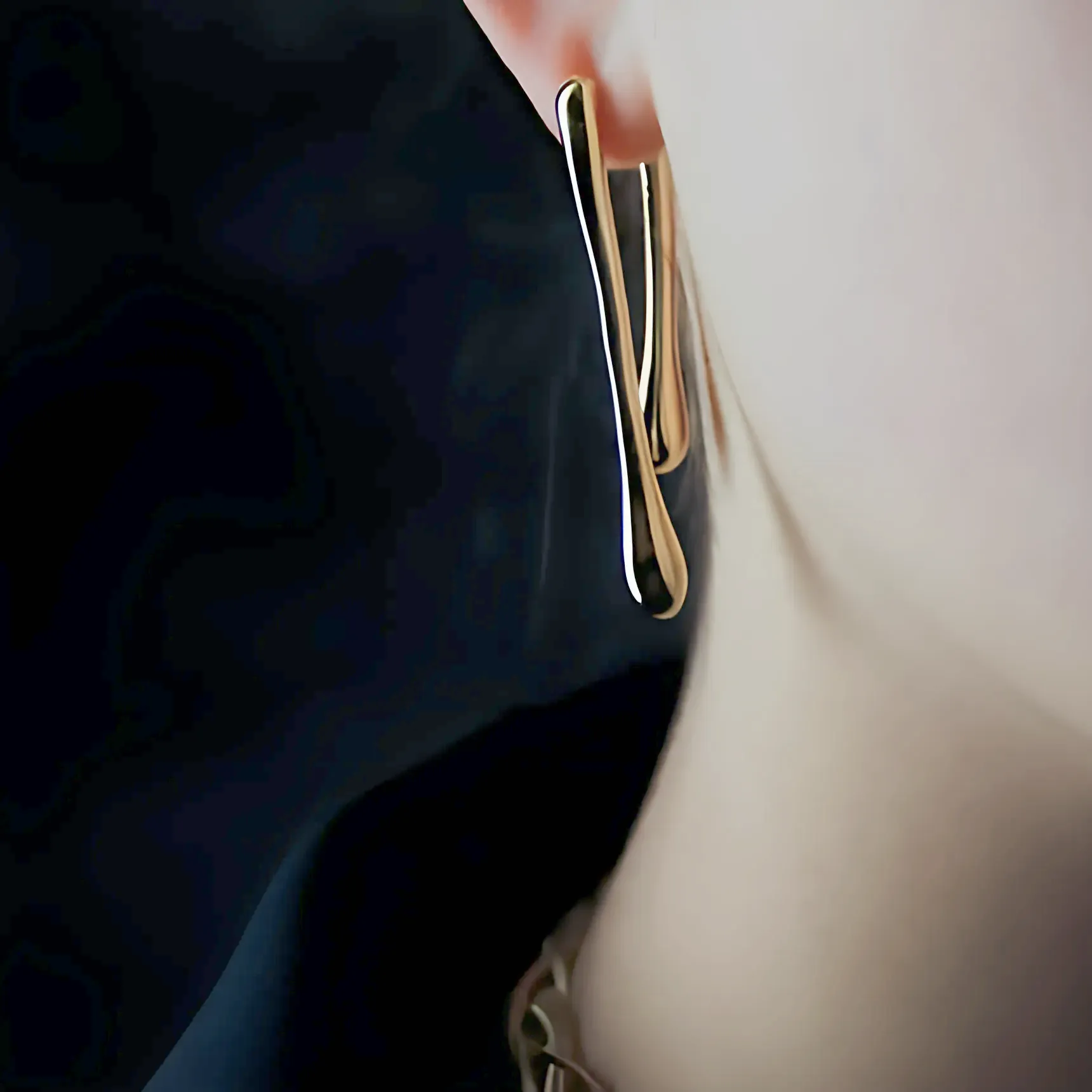 Trendy Geometric Drop Earrings