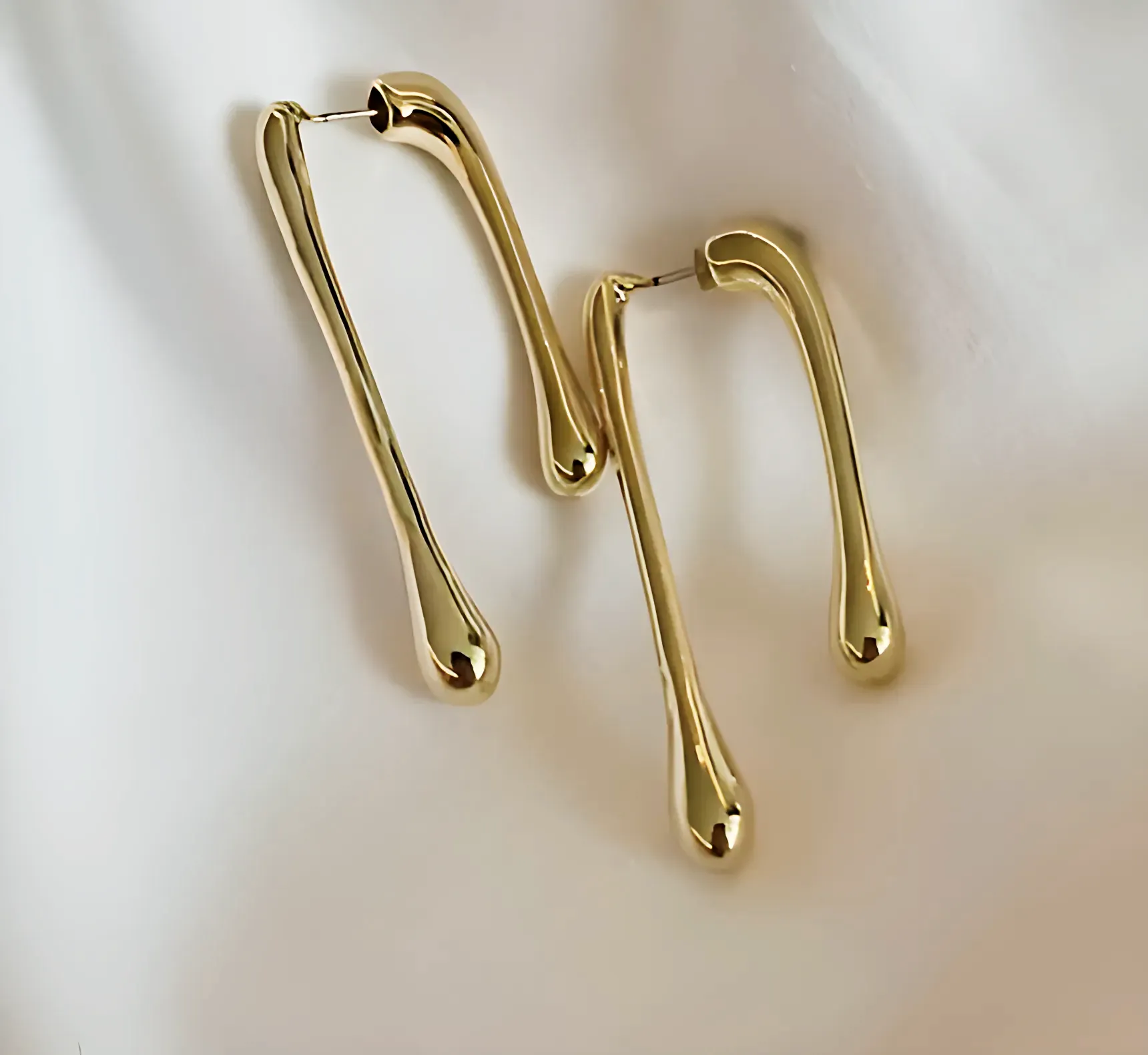 Trendy Geometric Drop Earrings