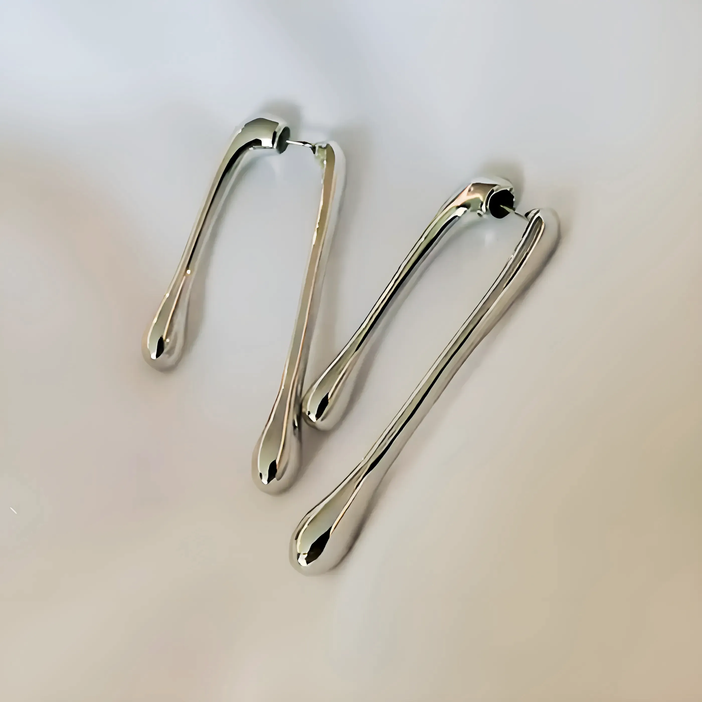 Trendy Geometric Drop Earrings