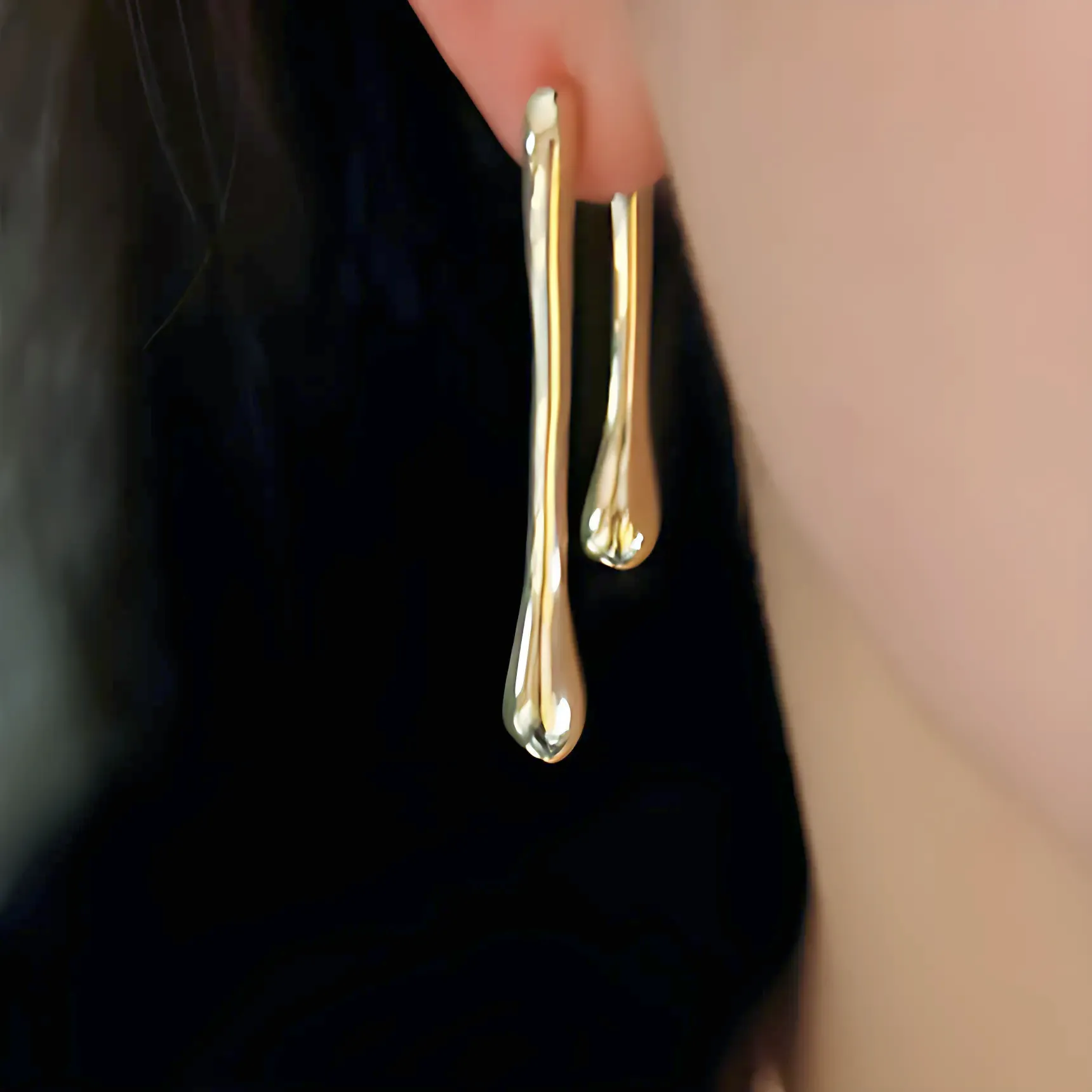 Trendy Geometric Drop Earrings