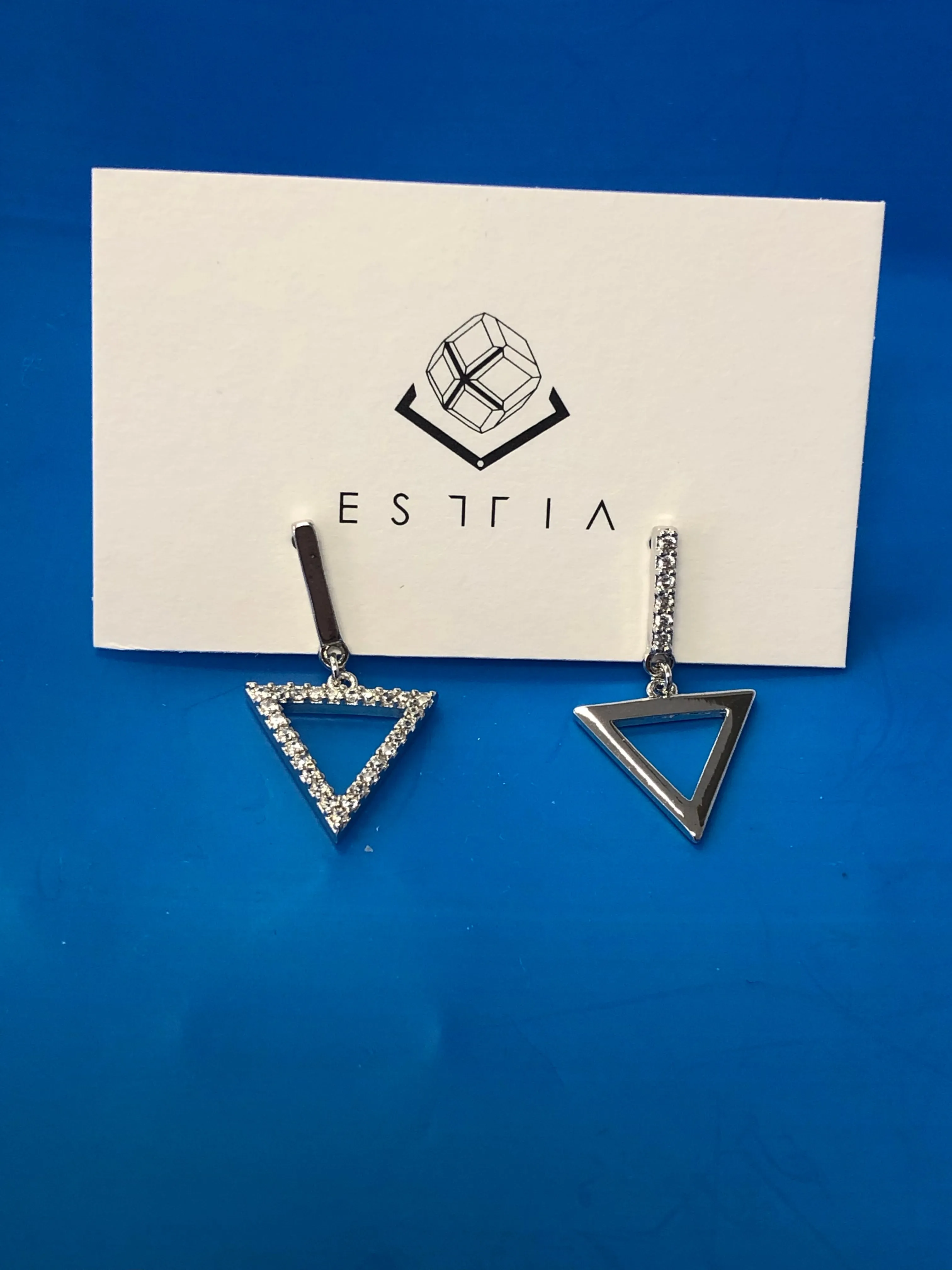 TRIANGLE DROP EARRING