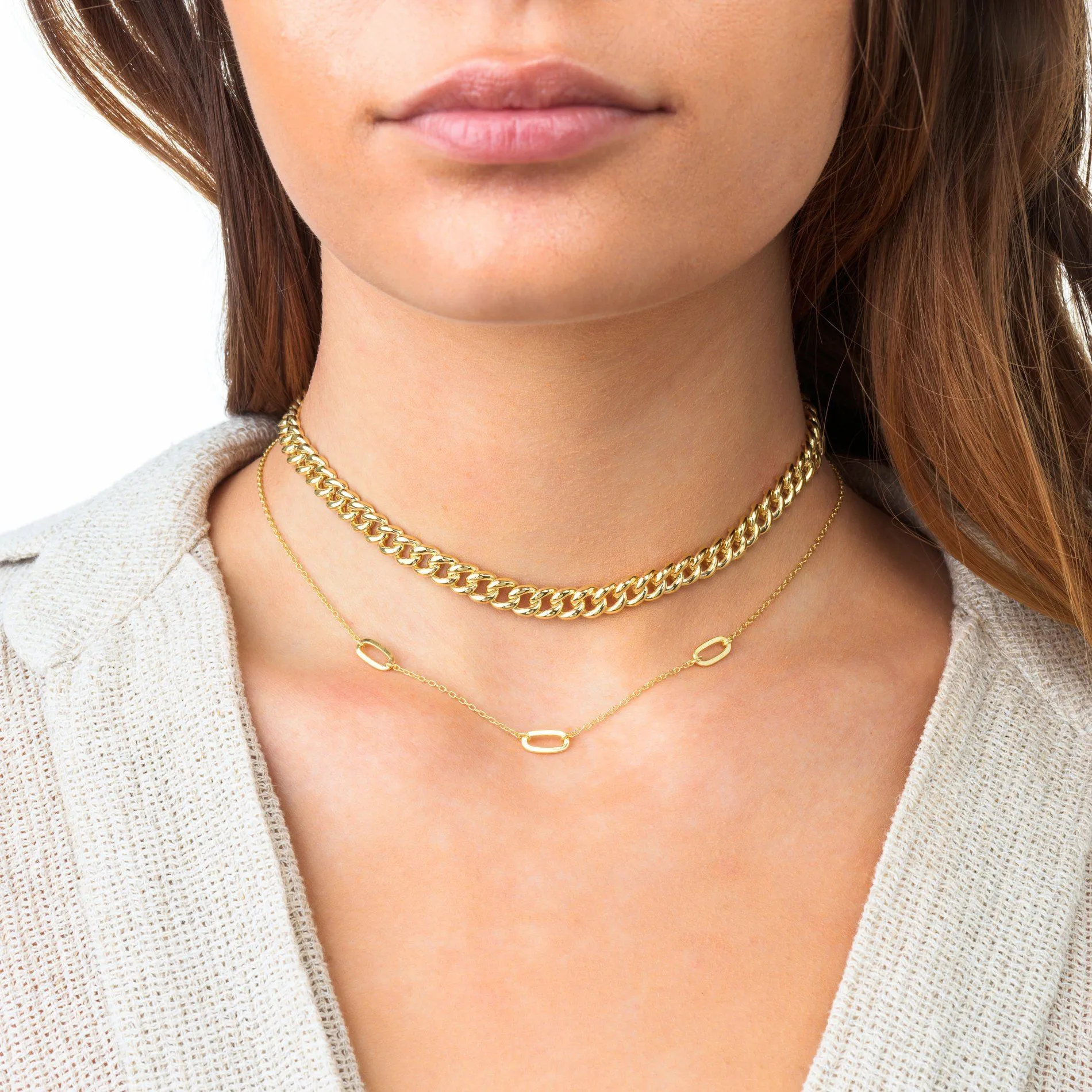 Trio Oval Choker