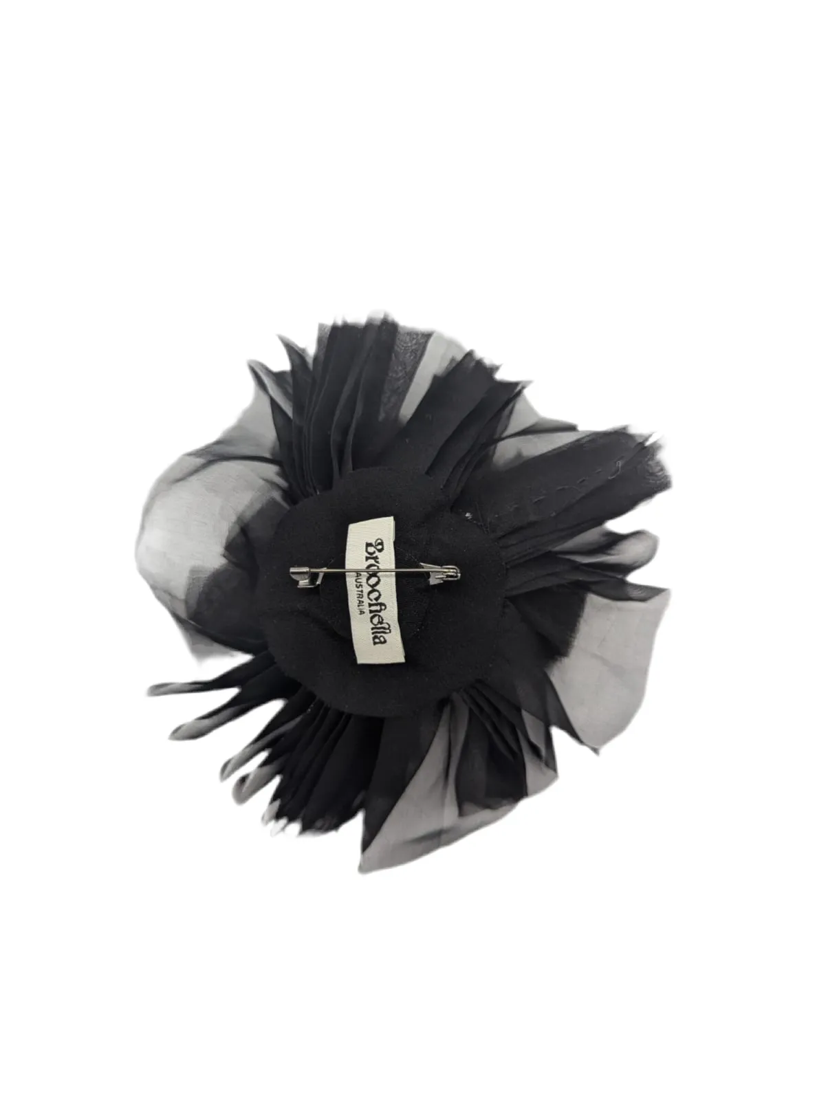 Tulle Flower Brooch