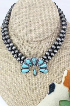 TURQUOISE GANADO CHOKER
