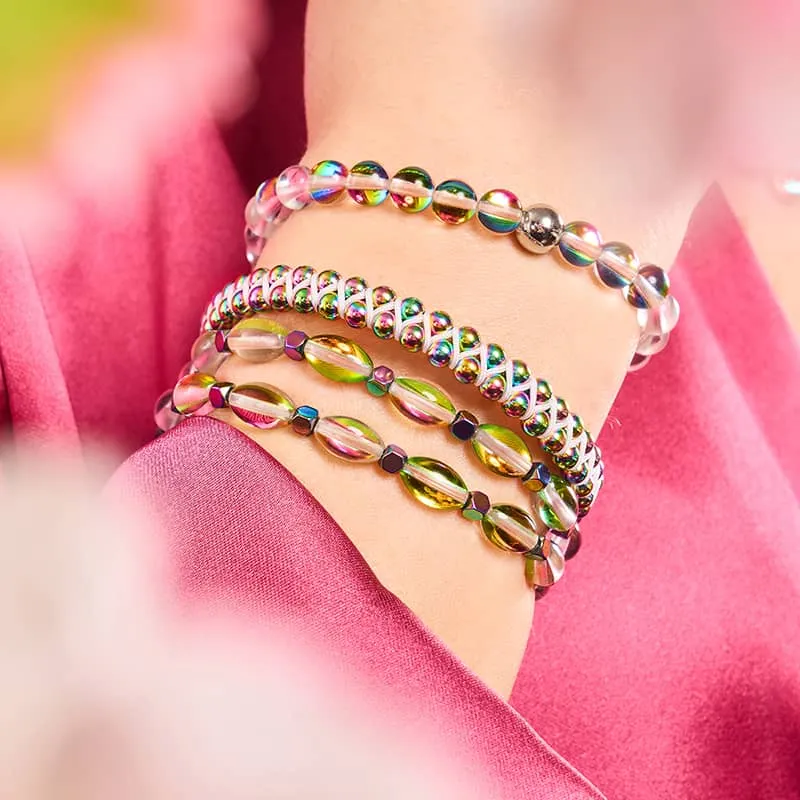 Unicorn Silver | White | Mini Vitality Bracelet