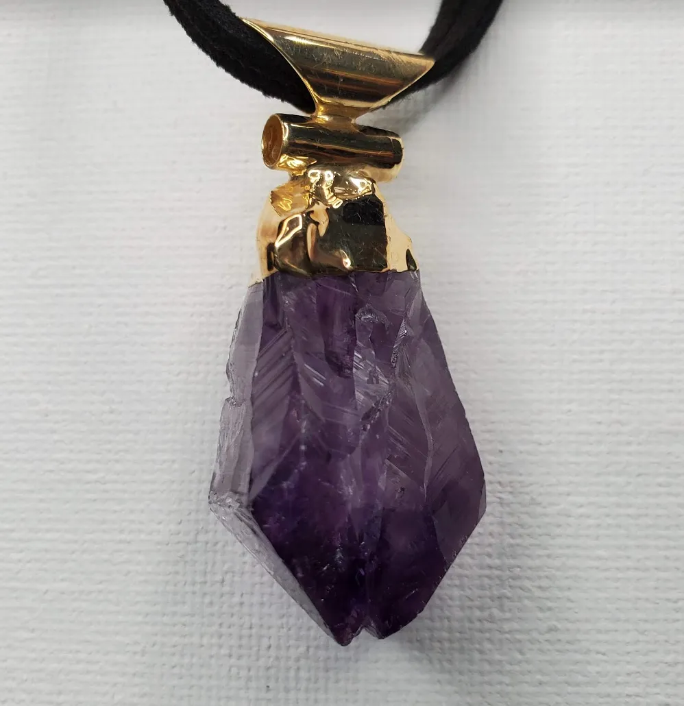 Velvet Amethyst Necklace