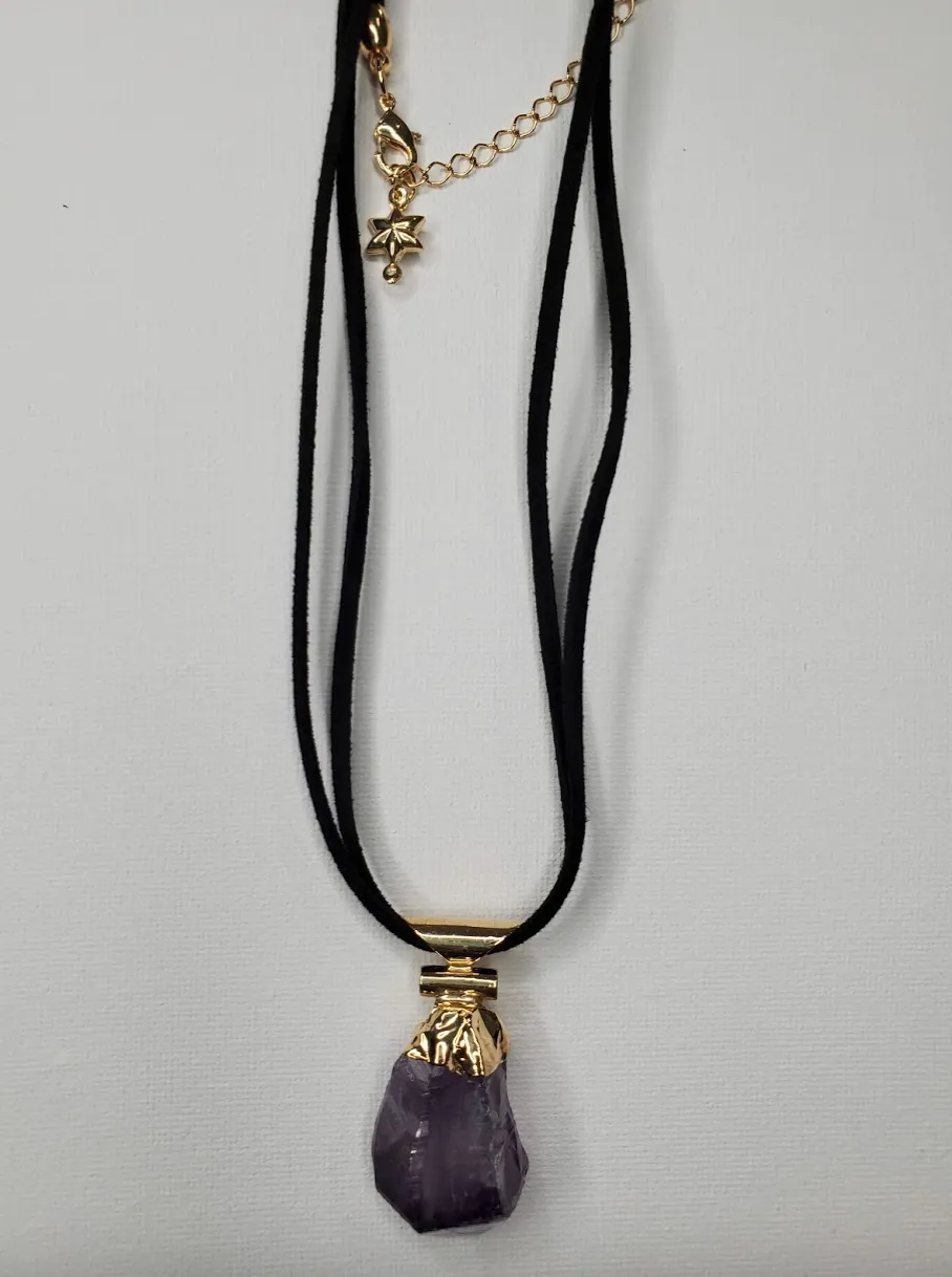 Velvet Amethyst Necklace
