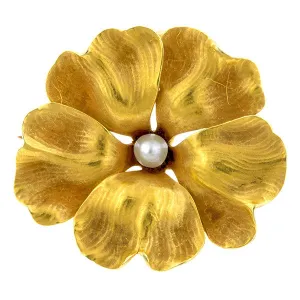 Victorian Flower Pin