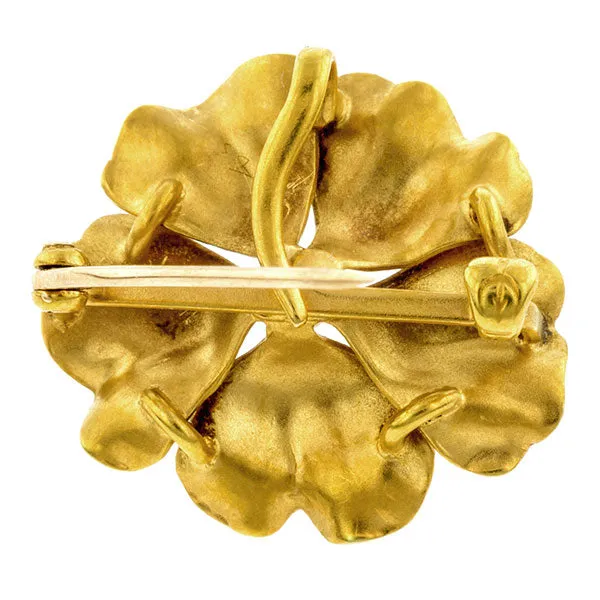 Victorian Flower Pin