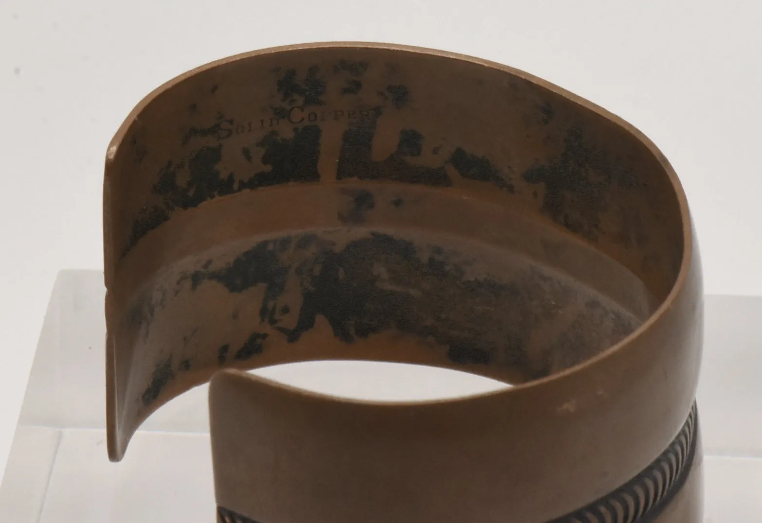 Vintage Copper Cuff Bracelet