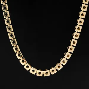 Vintage Cube Necklace, by Dinh Van