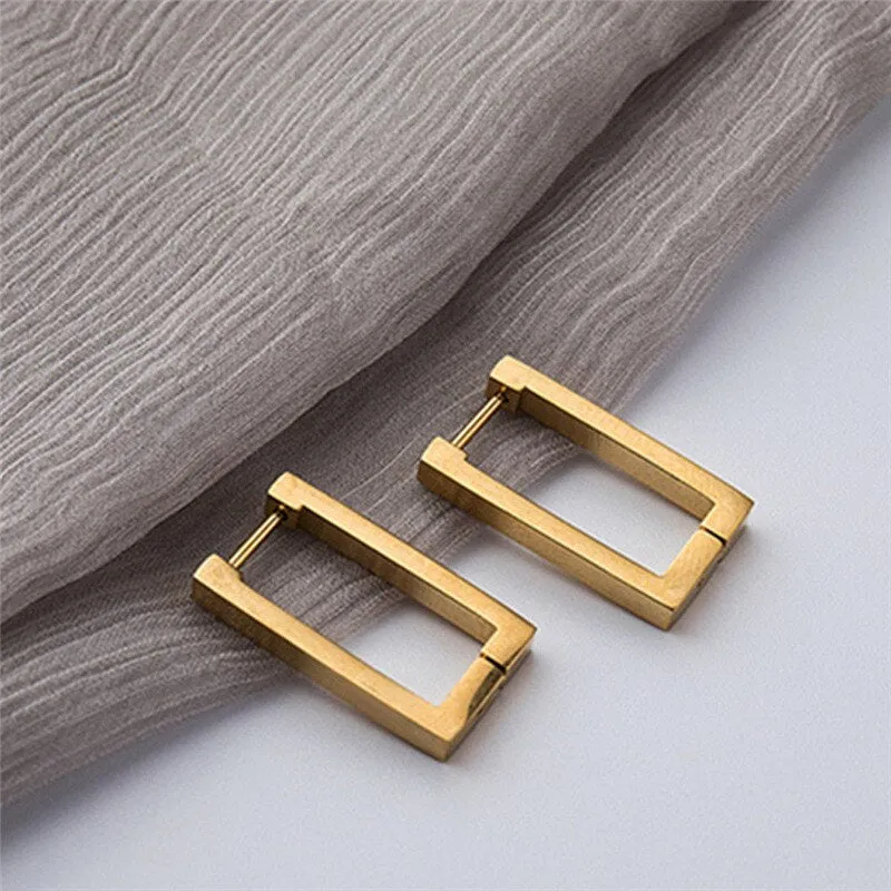 Vintage Hoop Earring For Woman Party Wedding Pendant Jewelry