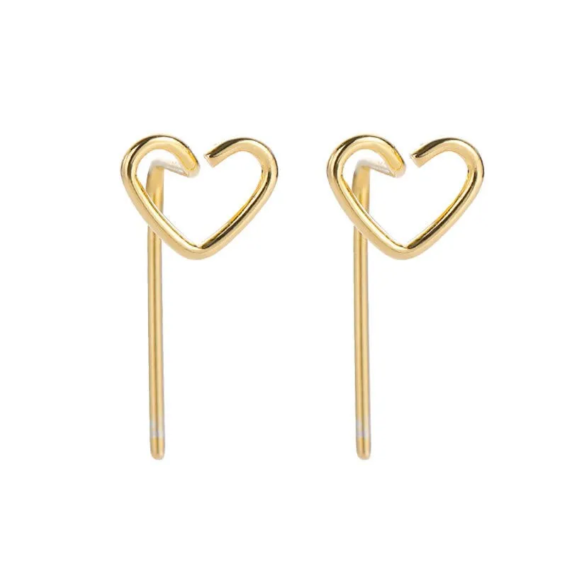 Vintage Hoop Earring For Woman Party Wedding Pendant Jewelry