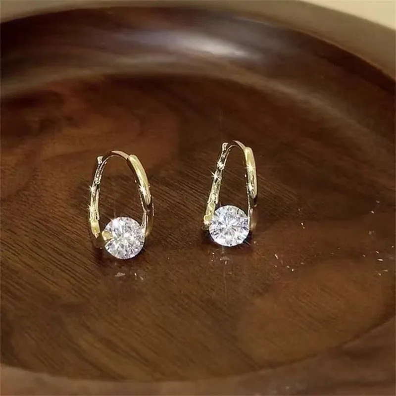 Vintage Hoop Earring For Woman Party Wedding Pendant Jewelry