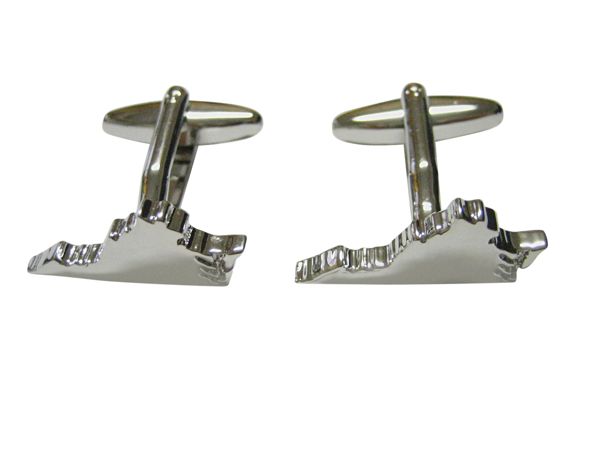 Virginia State Map Shape Cufflinks