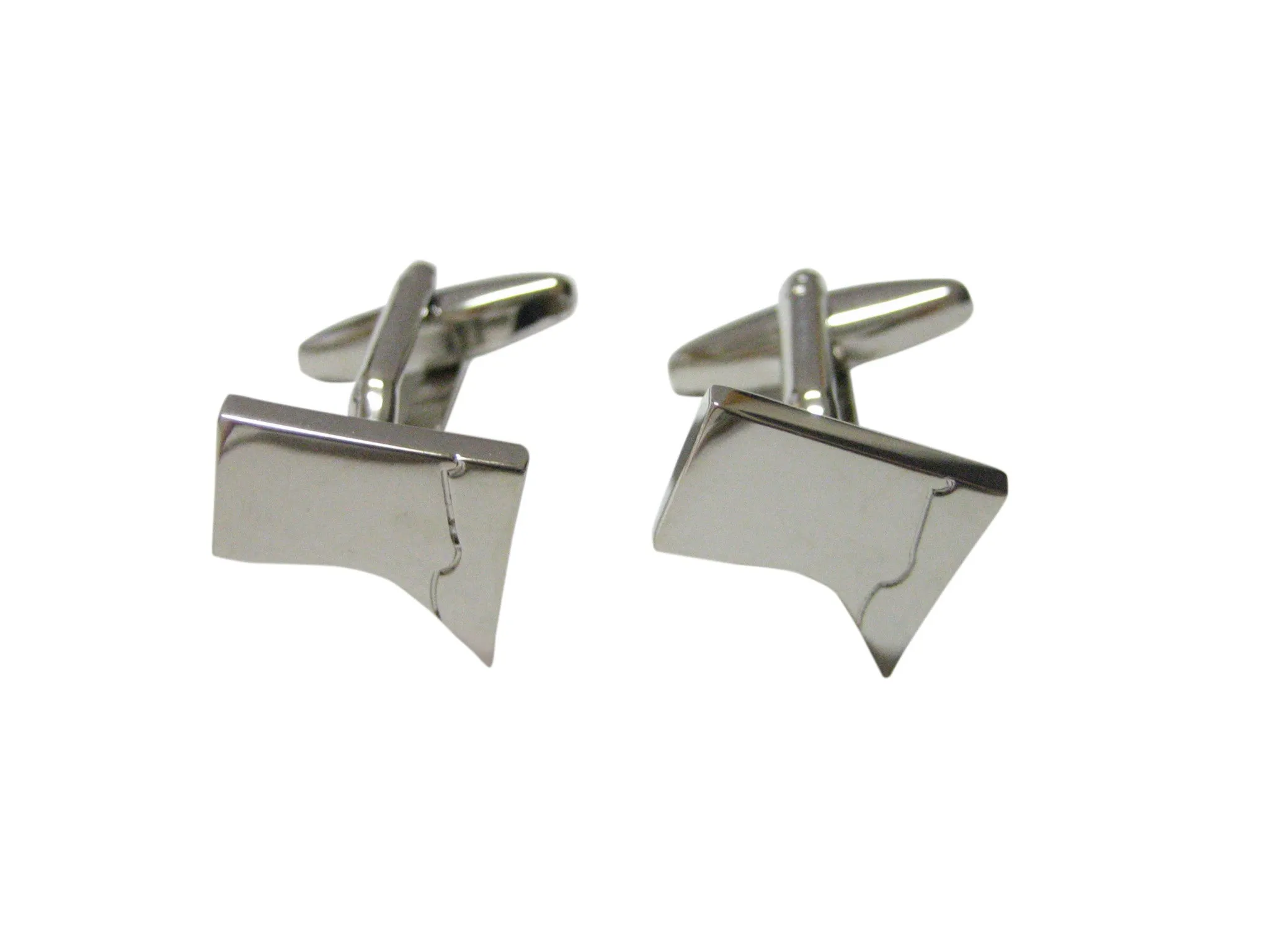 Washington DC Map Shape Cufflinks