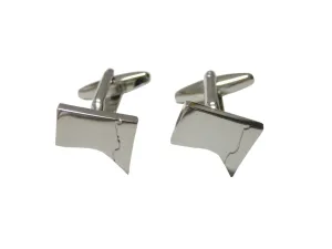Washington DC Map Shape Cufflinks