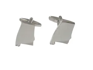 Washington State Map Shape Cufflinks