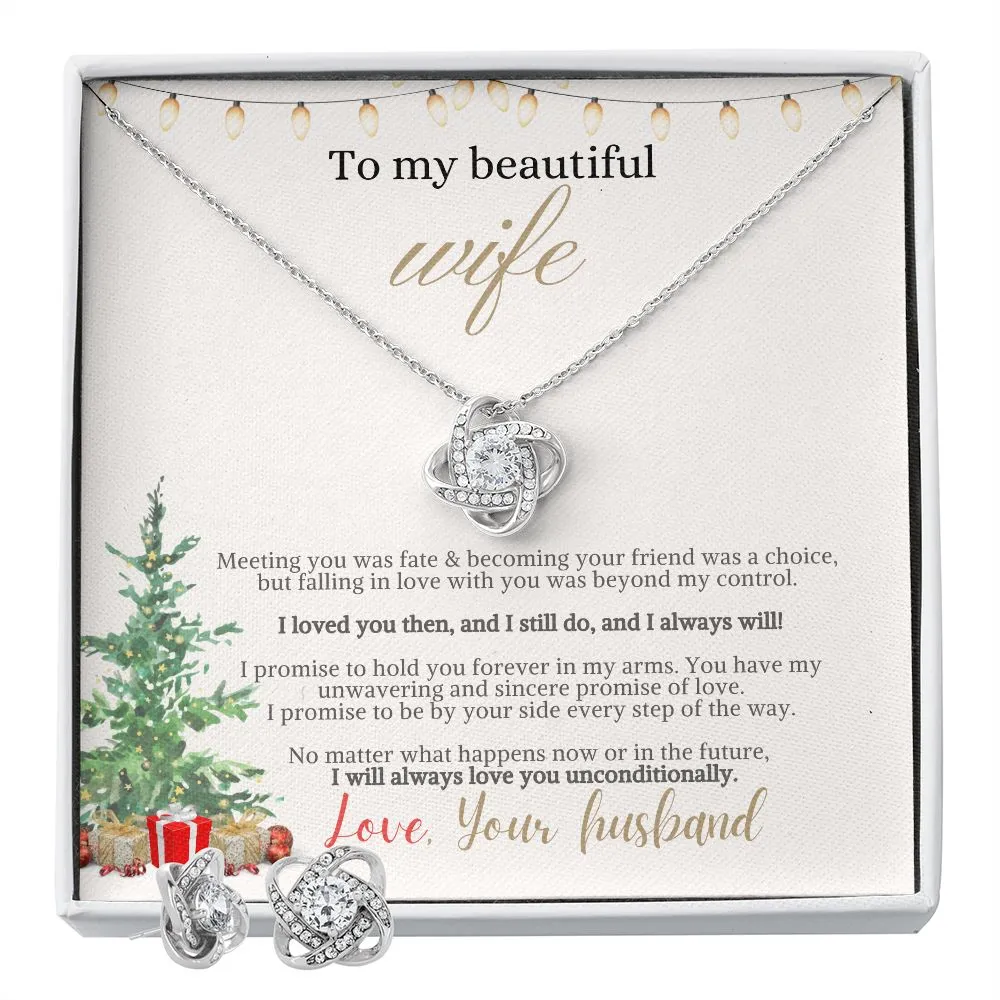 Wife Christmas jewelry set