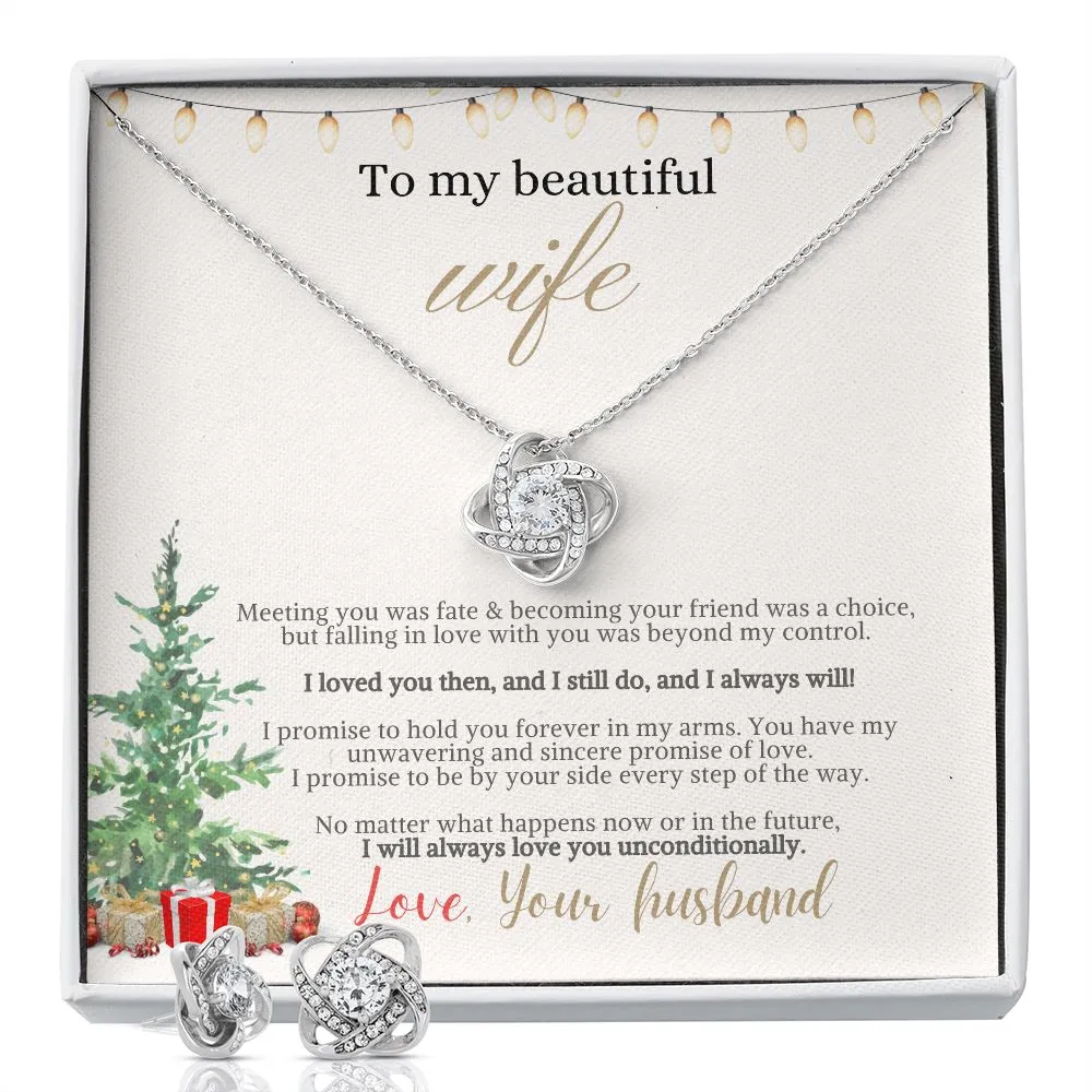 Wife Christmas jewelry set