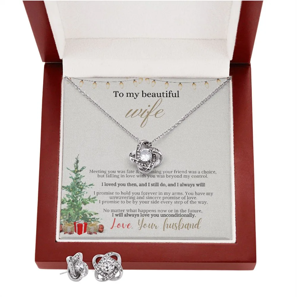 Wife Christmas jewelry set