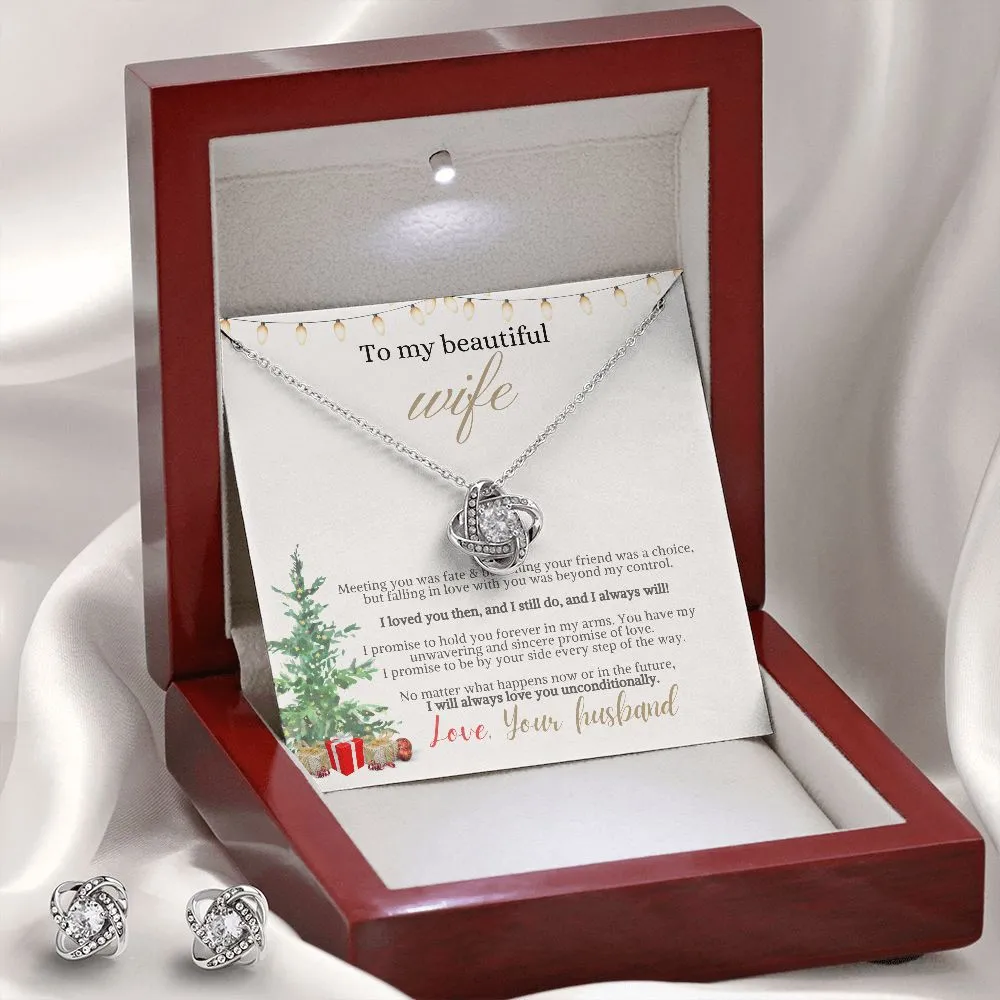 Wife Christmas jewelry set