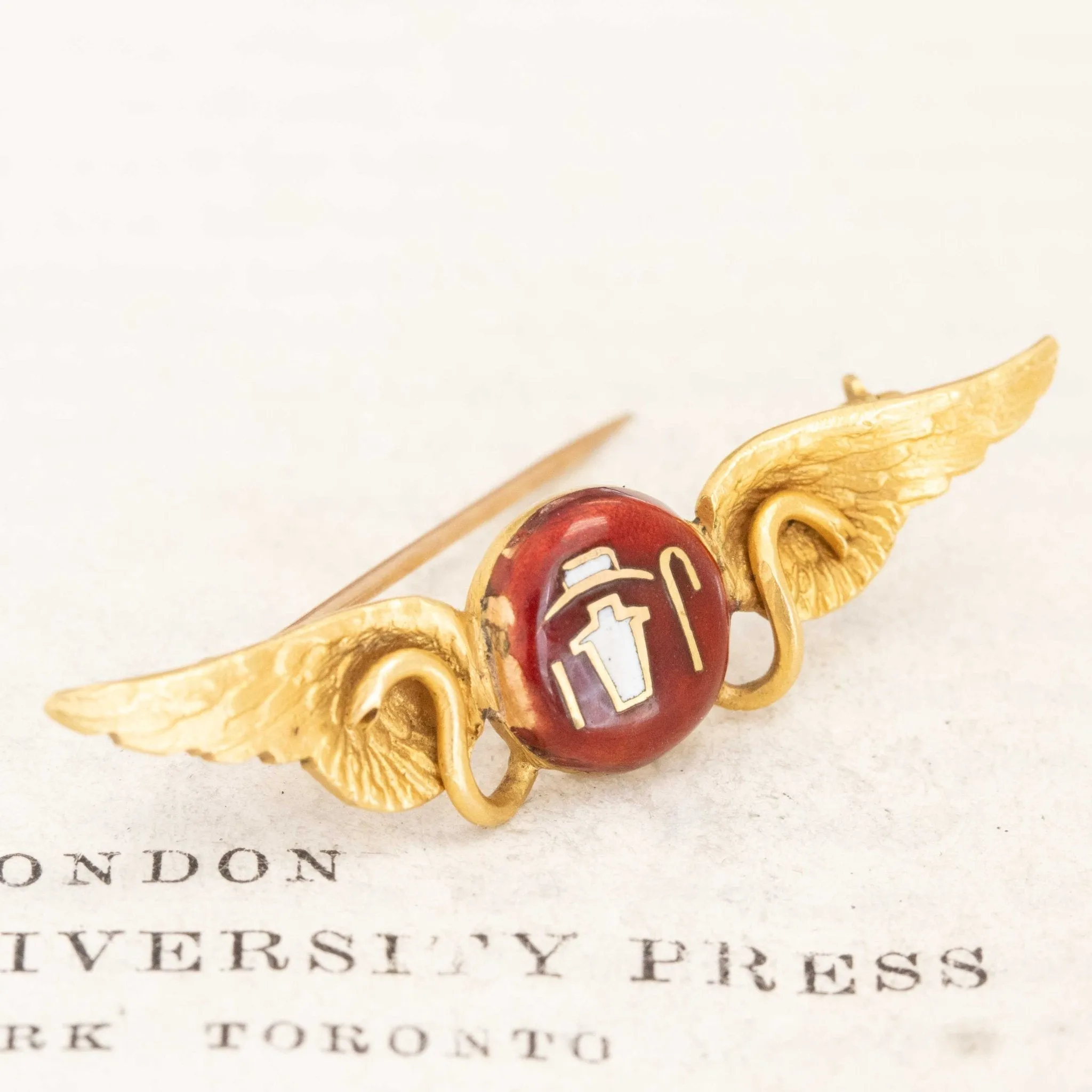 Winged Serpent Brooch circa 1928