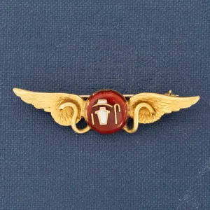 Winged Serpent Brooch circa 1928