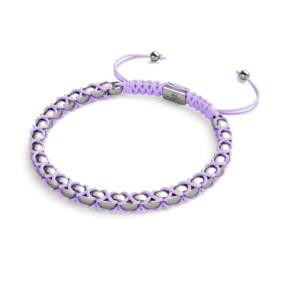 Wisteria x Silver | Catena Links Bracelet