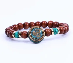 Wood Bead Elastic Bracelet