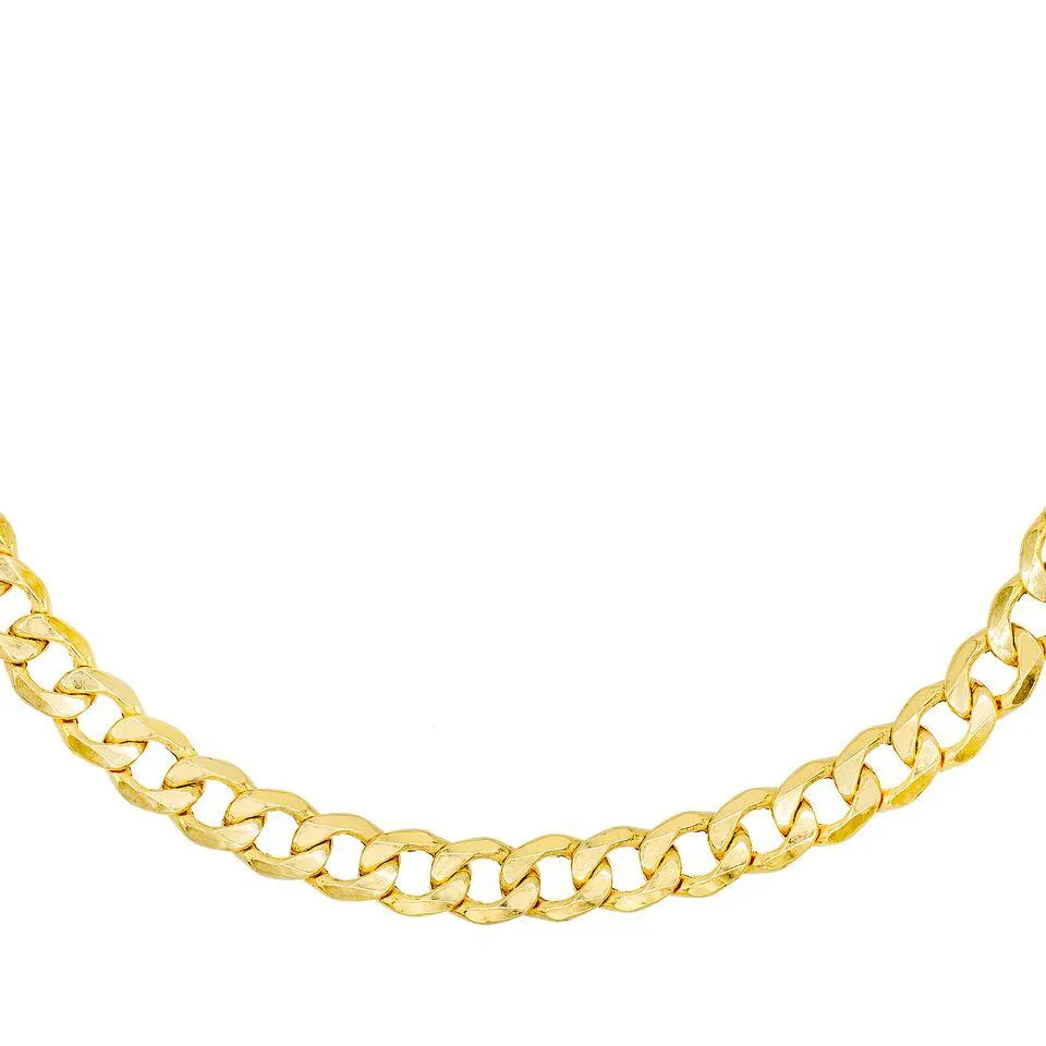 XL Hollow Cuban Choker 14K