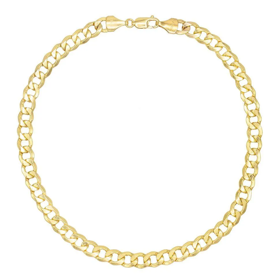 XL Hollow Cuban Choker 14K