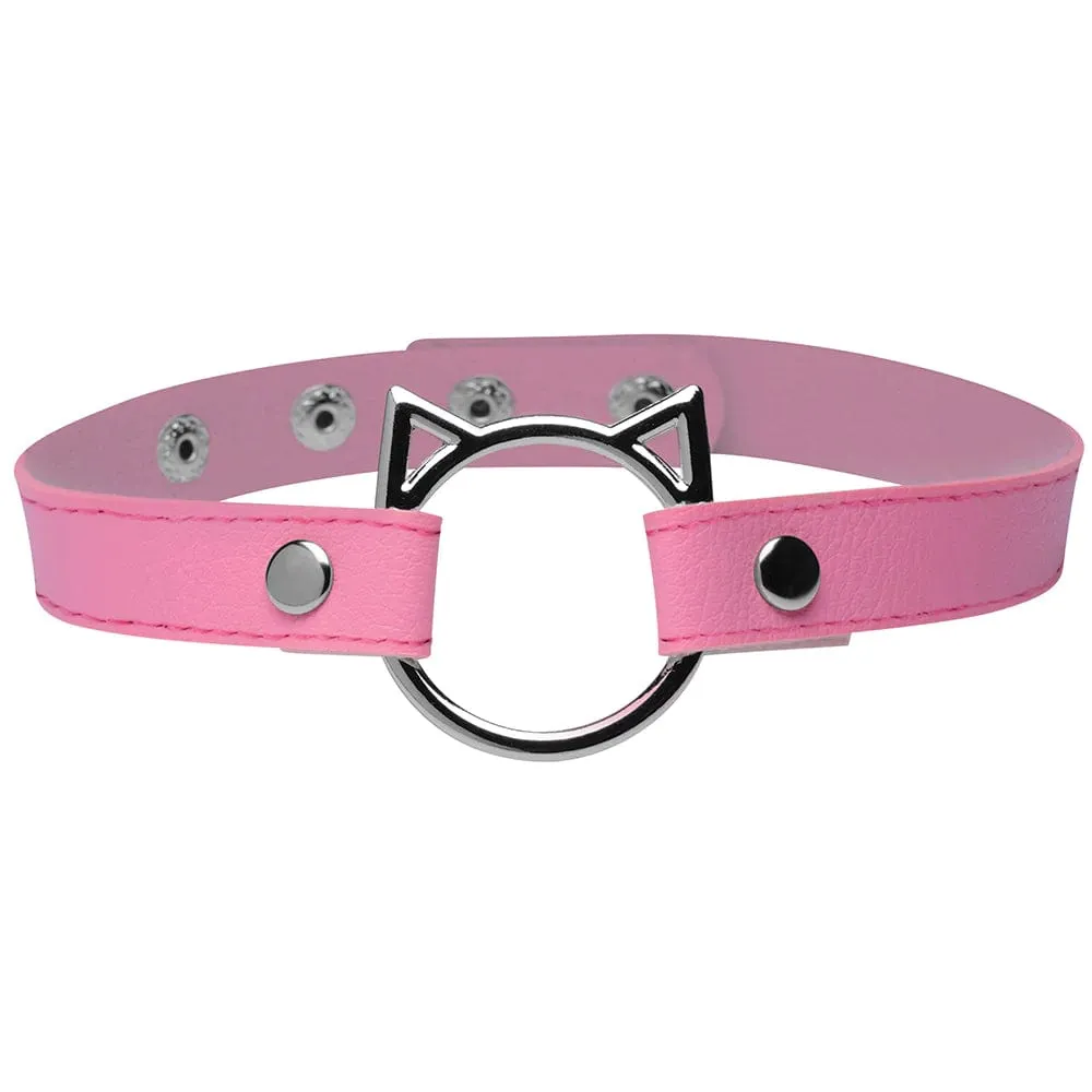 XR Brands Master Series Kinky Kitty Slim Chokers