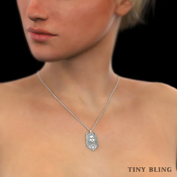 Yorkshire Terrier Breed Jewelry Necklace