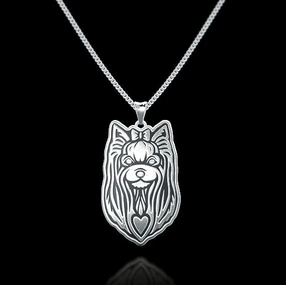Yorkshire Terrier Breed Jewelry Necklace