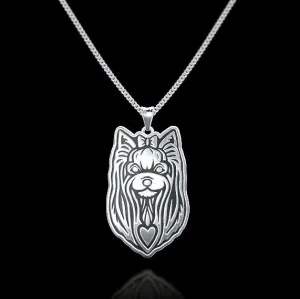 Yorkshire Terrier Breed Jewelry Necklace